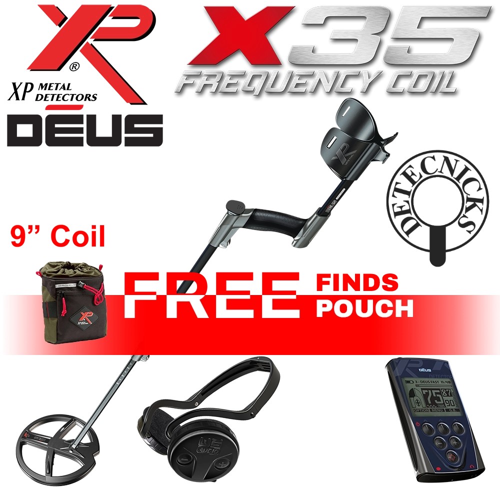 XP Deus 1 - 9&#34;x35, Remote & WS Audio